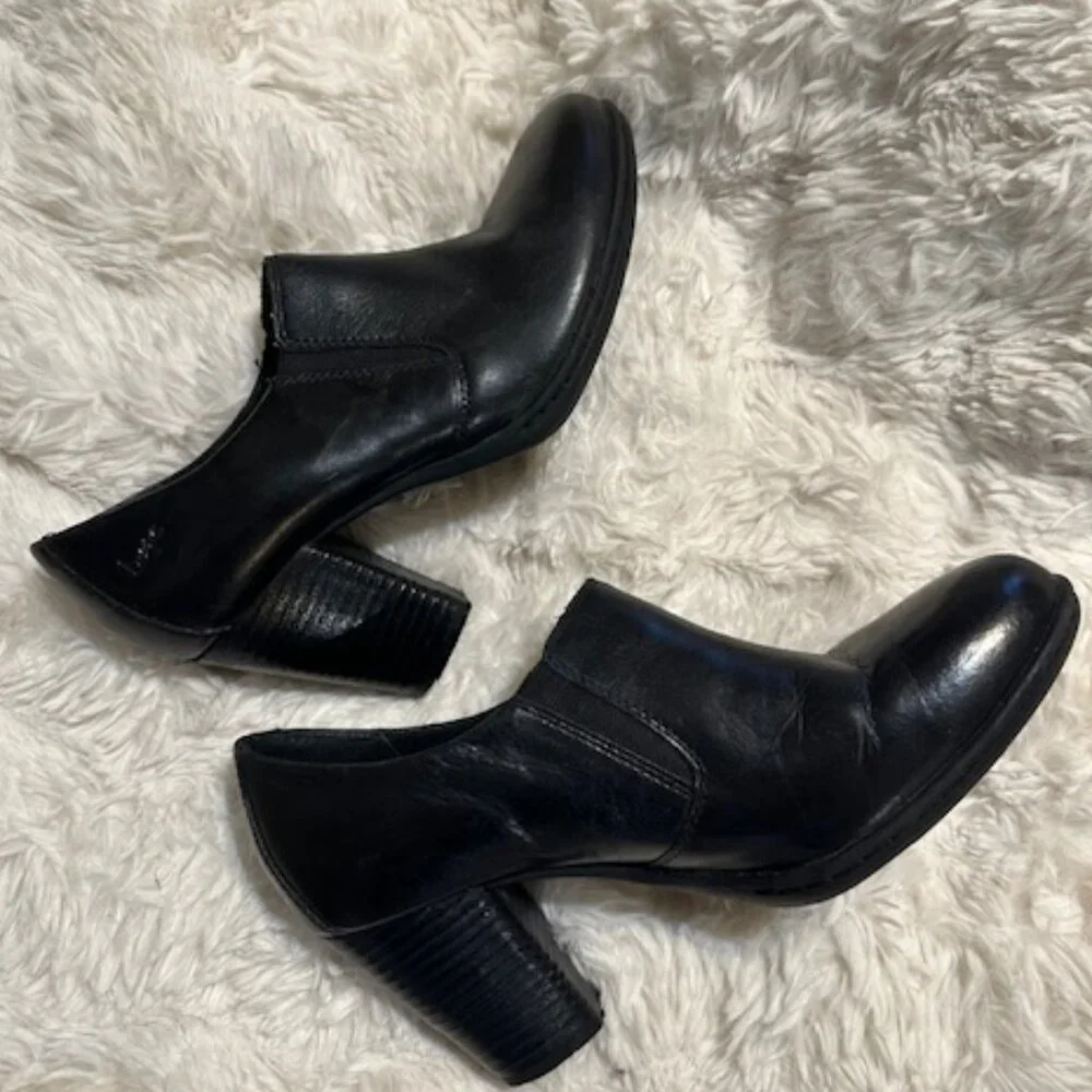 BOC Leather Boot with Block Heel  *GREAT CONDITION* - Picture 5 of 14